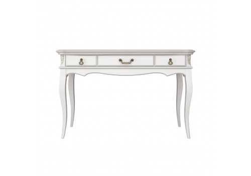 Туалетный стол Тиволи, Молочный/Патина Золото