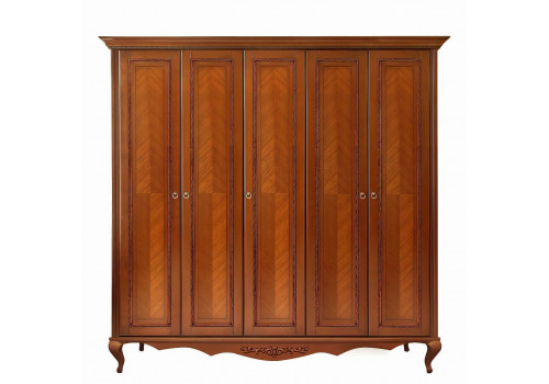 Шкаф 5 дверный Неаполь, Янтарь