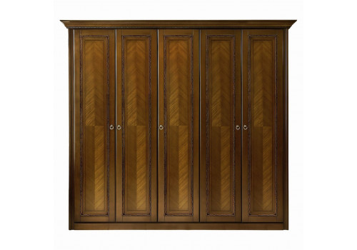 Шкаф 5 дверный Палермо Орех
