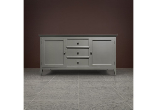 Комод 2 дверки 3 ящика Бруклин, Серый