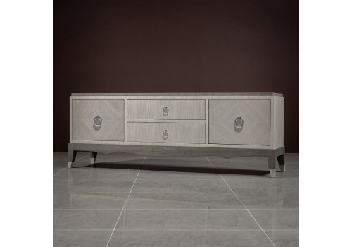 Тумба ТВ Монте-Карло, Дуб дымчатый/пепельный