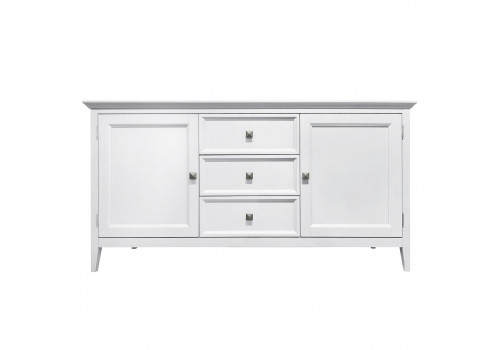 Комод 2 дверки 3 ящика Бруклин, Белый