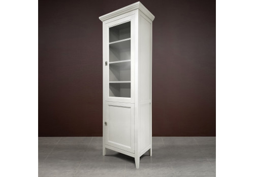 Библиотека 1 дверная правая Бруклин, Молочный