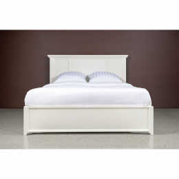 Кровать 180x200 с подъемным механизмом Бруклин, молочный