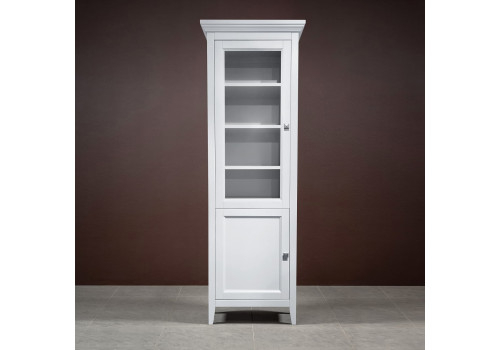 Библиотека 1 дверная левая Бруклин, Белый