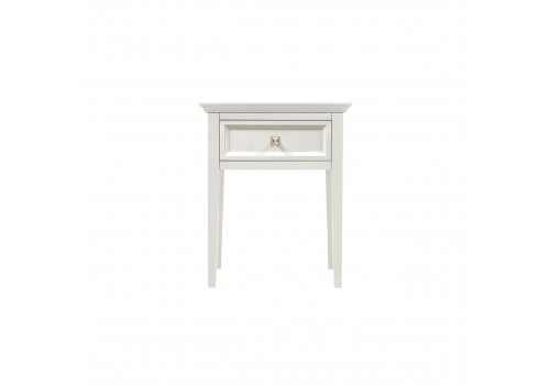 Тумба прикроватная 1 ящик Бруклин, Молочный