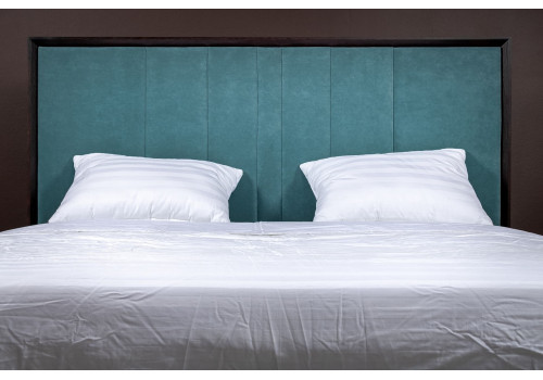 Кровать 180x200 мягкая c контейнером и подъемным механизмом Тоскана, Мореный Дуб