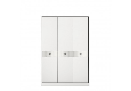 Шкаф 3х створчатый Ницца, Молочный