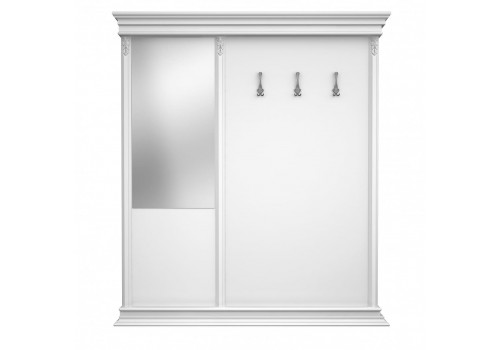 Прихожая Тиволи, Белый/Патина Серебро