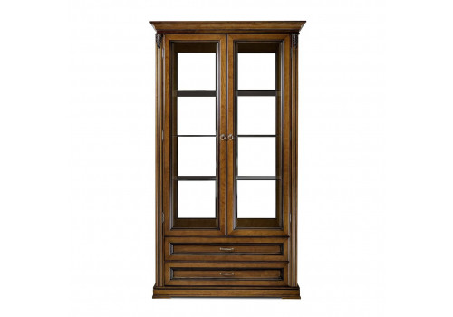 Витрина 2х дверная Палермо Орех