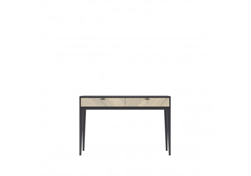 Консоль Альба, Дуб Серебристый/Мокко