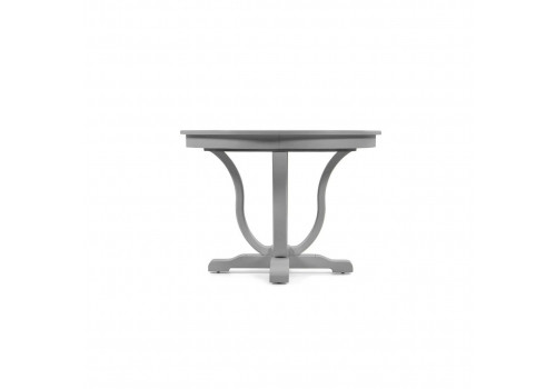 Стол круглый раскладной, вставка 40 см., диаметр 110 Бруклин, Серый