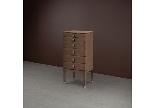 Комод высокий Ливорно, Дуб Капучино