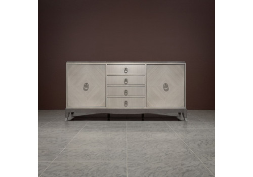 Комод 3х ств. Монте-Карло, Дуб дымчатый/пепельный