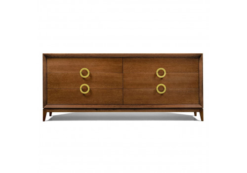 Комод 6 ящиков Тоскана, дуб табакко