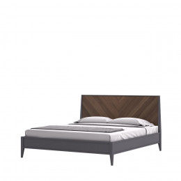 Кровать 180x200 Альба, Орех Американский/Мокко