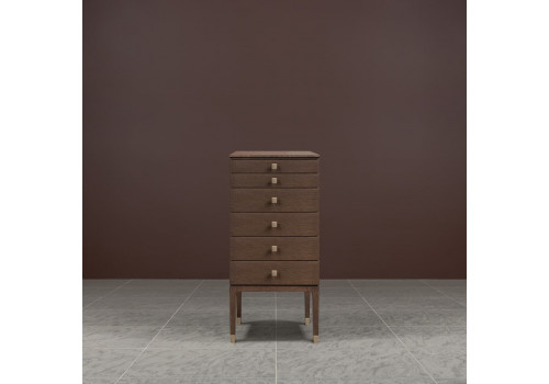 Комод высокий Ливорно, Дуб Капучино