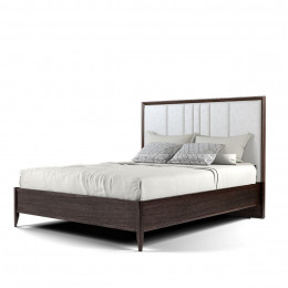 Кровать 160x200 с мягким изголовьем Тоскана, Мореный Дуб