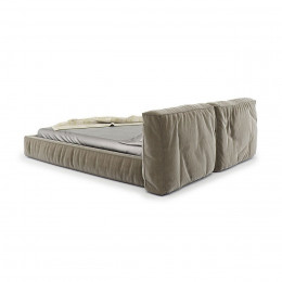 Кровать софт 180x200 с подъемным механизмом, ящиком для белья, Сидней