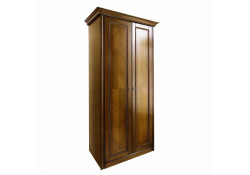 Шкаф 2 дверный с 1 полкой Палермо Орех