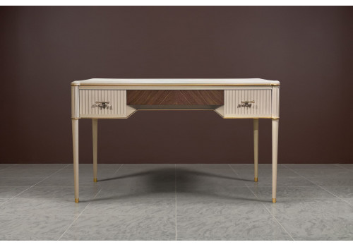 Стол письменный, Венеция, меланж/орех американский