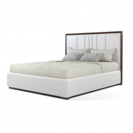 Кровать 180x200 мягкая Тоскана, Мореный Дуб