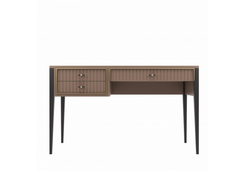 Стол письменный , фасад с фрезеровкой Ницца, Пудровый