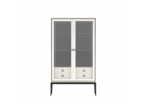Витрина 2 ств с ящиками Ницца, Молочный