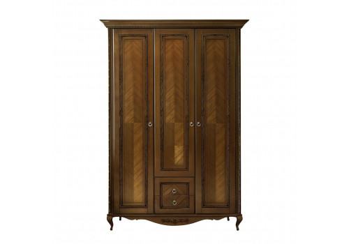 Шкаф 3 дверный Неаполь, Орех
