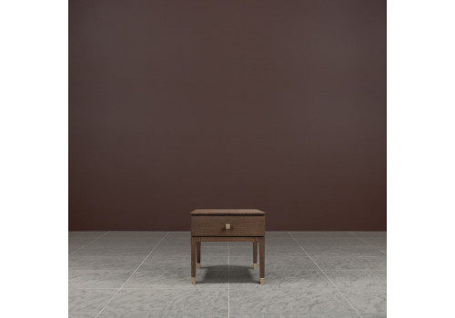 Тумба прикроватная с 1 ящиком Ливорно, Дуб Капучино