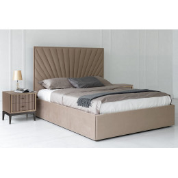 Кровать №1 160x200 с подъемным механизмом, ящиком для белья, Ницца