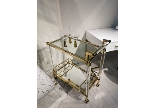 Стол сервировочный Виктори MH1798DC, 77х40х89 см, золото