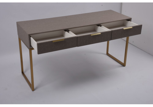 Стол-консоль Логан с 3-мя ящиками MC9001-150GR, 150х50х78 см, светло-серый