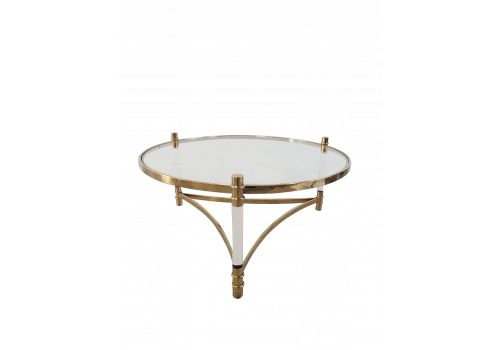Стол журнальный Эклект MH1796CT, 104х104х46см, золото