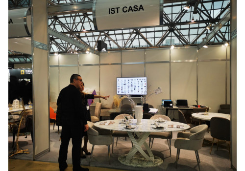 Стол обеденный Сфера Овал F-1453, 200х100х76 см, белый мрамор