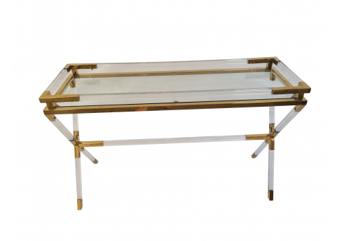 Консоль Джорджия MH-10ST, 120х40х76 см, прозрачный