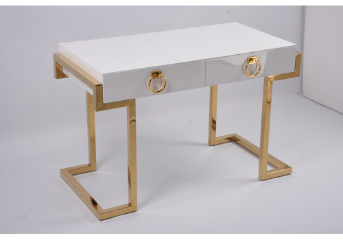 Стол-консоль Атлас МС9002-120W, 120х60х78 см, белый глянцевый