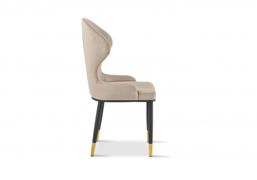 Стул обеденный Констанция DC-3033, бежевый/черный