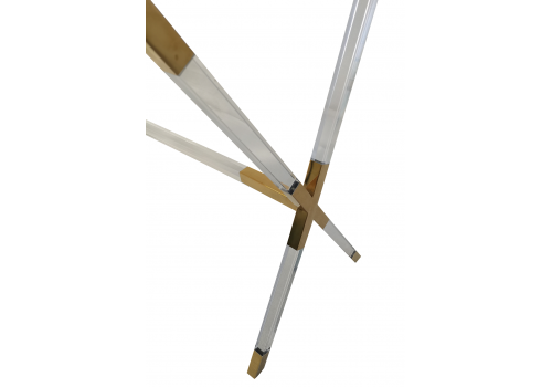 Консоль Джорджия MH-10ST, 120х40х76 см, прозрачный