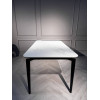 Стол обеденный Блум ART2922-160W, 160х90х75 см, белая керамика/черный