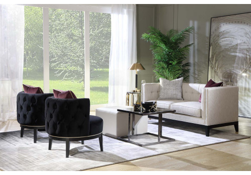 Кресло Кинг NH1832, 76х73х72, синий