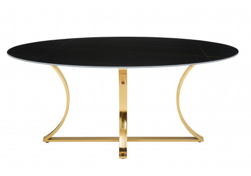 Стол обеденный Тренди DT-2889A.1, 180х90х75 см, черный мрамор