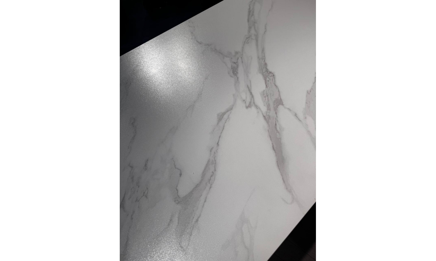 Стол обеденный Блум ART2922-140W, 140х80х75 см, белая керамика/черный