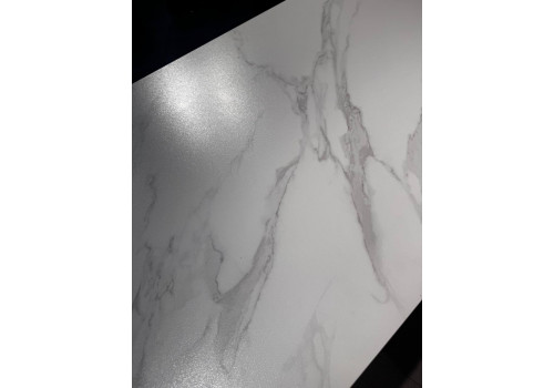 Стол обеденный Блум ART2922-140W, 140х80х75 см, белая керамика/черный