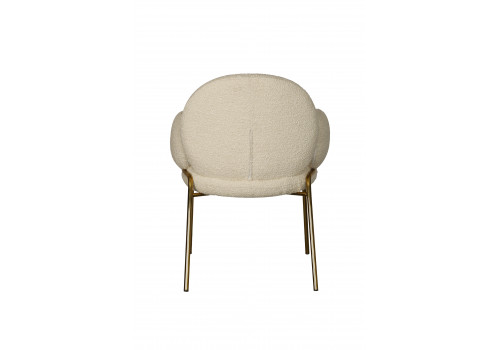 Стул обеденный Клауд TW-1137-А, молочный