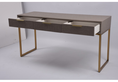 Стол-консоль Логан с 3-мя ящиками MC9001-150GR, 150х50х78 см, светло-серый