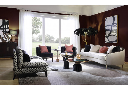 Диван трехместный Люкс NH1884-3, 223х92х78, экрю