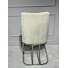 Стул обеденный Пресли DC-3024, 42х44х92, бежевый/серебро