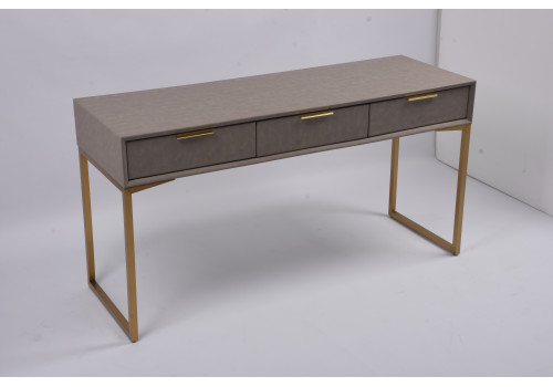 Стол-консоль Логан с 3-мя ящиками MC9001-150GR, 150х50х78 см, светло-серый