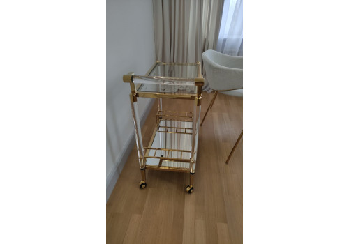 Стол сервировочный Виктори MH1798DC, 77х40х89 см, золото